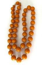 COLLIER pur vintage perle