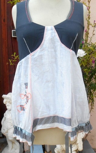 Tunique gris mode est a - tunique,
