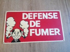 ancien plaque - Defense DE Fumer 