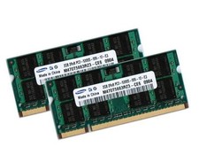 2x 2 Go 4 Go DDR2 667 Mhz ASUS ASmobile G2 ordinateur portable G2S RAM SO-DIMM