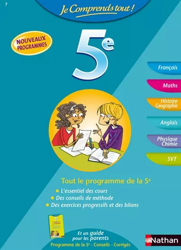 Comprends tout 5e - je,
