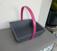 PETIT PANIER DE VENDANGE EN BOIS