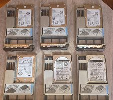 LOT DISQUE DUR DELL POUR SERVEUR - SAS 600Go - 300Go et 1To - ENTREPRISE CLASS