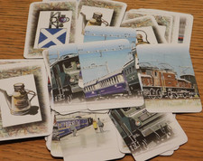 JEU de cartes SUISSE train