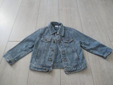 Manteau veste en jean bleu