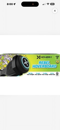 Hover rebel hoverboard black - hover-1,