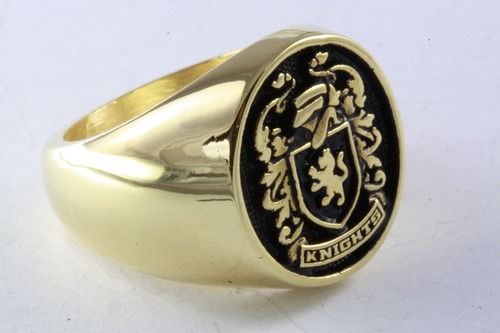 Bague blason chevaliers - blason,