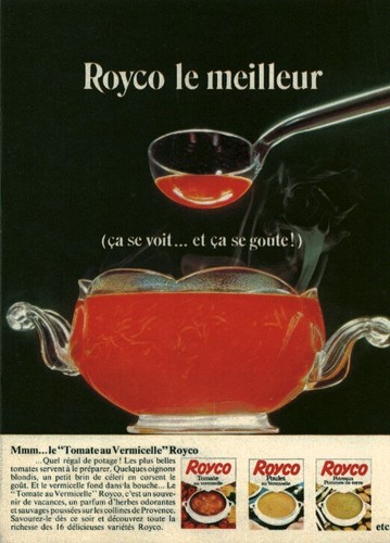 Publicité ancienne soupe