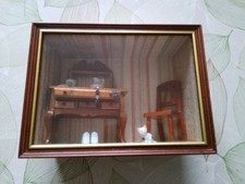 petite vitrine murale bois