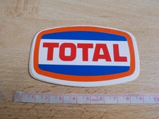 Autocollant vintage TOTAL