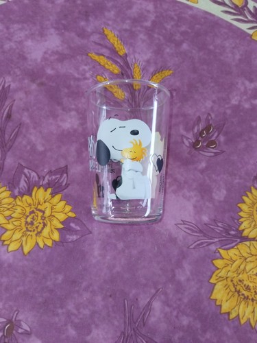 Verre publicitaire moutarde - verre,