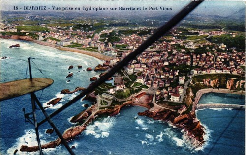 Cpa biarritz vue prise - vue,