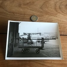 photo ancienne SNCF train N51 chariot 