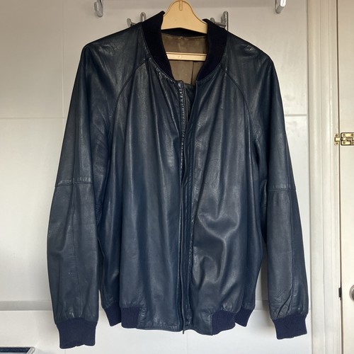 Veste cuir yanko vintage - en,