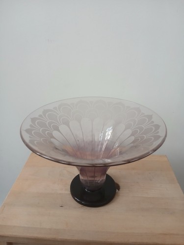 Vase tulipe art deco - vase,