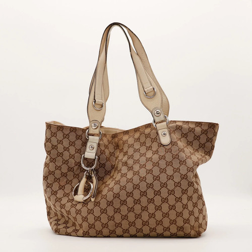 Sac gucci tote cabas toile - gucci,