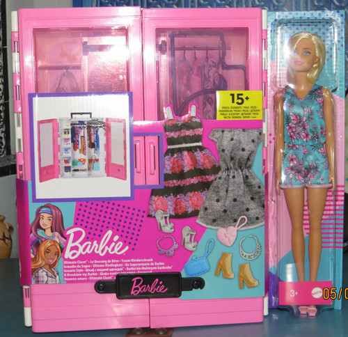 Nrfb poupée barbie dressing - poupée,