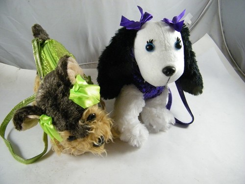 Poochie puppy dog purses - &,