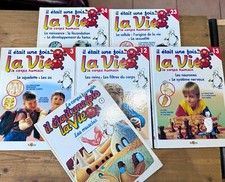 Lots collection livre « Il etait une fois la vie » x 6