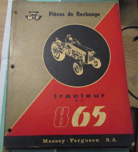 Massey ferguson 865 1959 - massey, mf