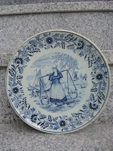 Assiette murale faïence - assiette,