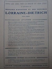 1926 PUB LORRAINE DIETRICH