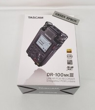 【Unopened】TASCAM DR-100MK3 Stereo Linear PCM Recorder 24bit/192kHz Hi-Res