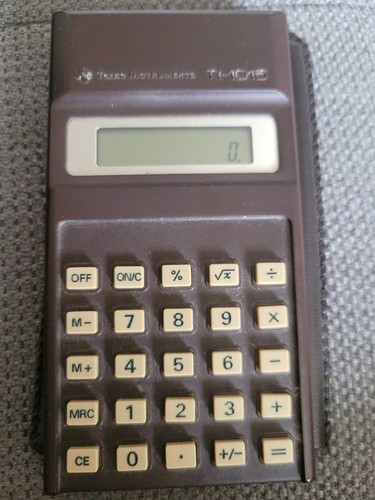 Ancienne calculatrice texas - calculatrice,