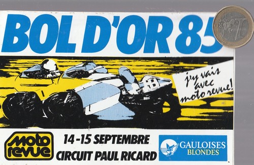 Moto bol 1985 - moto., d'or