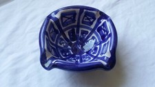 Cendrier en céramique 12 x 12 cm type Marocain