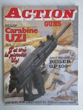 ACTION GUNS N° 89  /  UZI / Ruger GP 100/ cara SIG Manurhin/ Astra 680 inox