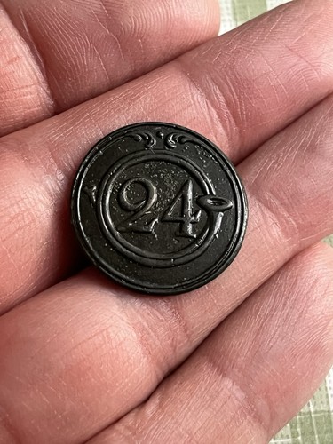 Bouton 24e regiment - bouton,