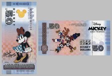 Billet Souvenir Mickey Et Ses