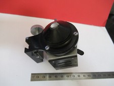 Bausch Lomb Condenseur + Iris Assemblage Microscope Pièce Comme sur Photo Q2-112
