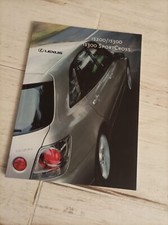 Catalogue  /  Brochure LEXUS IS200 & IS300 2001