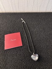 Collier cœur anthracite en