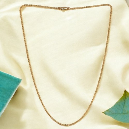 Collier chaîne corde - , creuse
