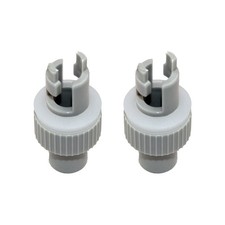  2 pièces adaptateur de pompe de piscine gonflable rangée de lit bateau à rames