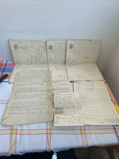 7 Anciens Documents Notaire Greffe Chambery Jugement Extrait Registres 19 Eme 