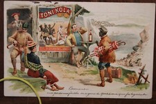 Cpa AK 1910's Toni Kola Conakry Pub Illustrateur voyagée St Adresse cover