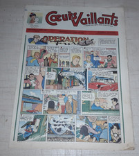 COEURS VAILLANTS N°15 14 avril 1957 Locomotive CC 7001 Bakir Benaissa Aberlenc