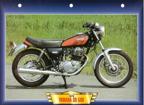 Fiche moto yamaha - moto, 500