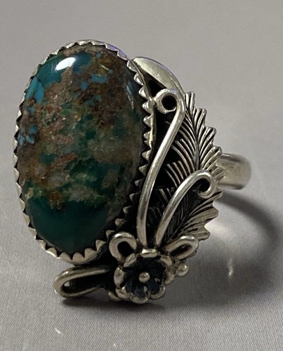 Bague argent navajo handmade - argent,