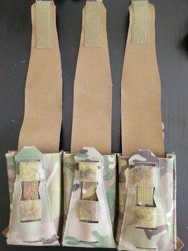 Multicam triple mag front flap - triple,