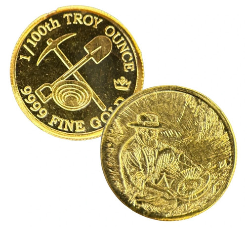 100th troy ounce - 1/100th,