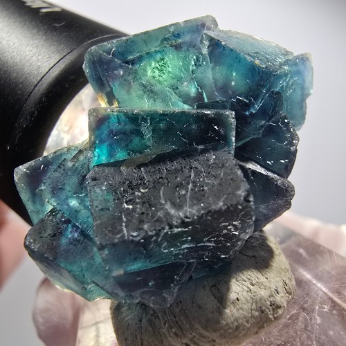 Spécimen cube fluorite - spécimen, de