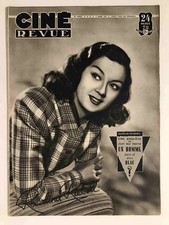►CINE REVUE n°10/1949-ROSALIND RUSSELL-ROBERT MITCHUM-CECILE AUBRY-E.WILLIAMS