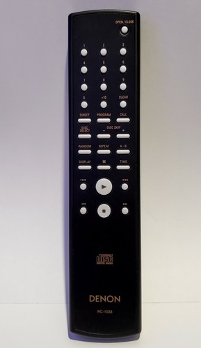 Denon 1033 player remote - player,