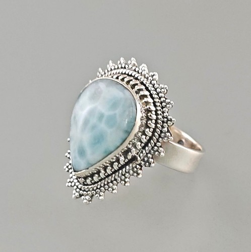 9916374 bague larimar - bague,