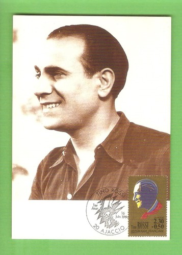 Tino rossi carte postale - tino,